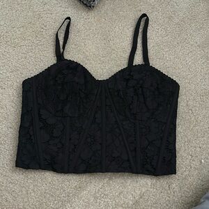 Black Corset top